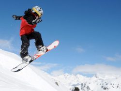 Snowboard à International Language Camps