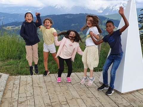 Groupe d'enfants à International Language Camps